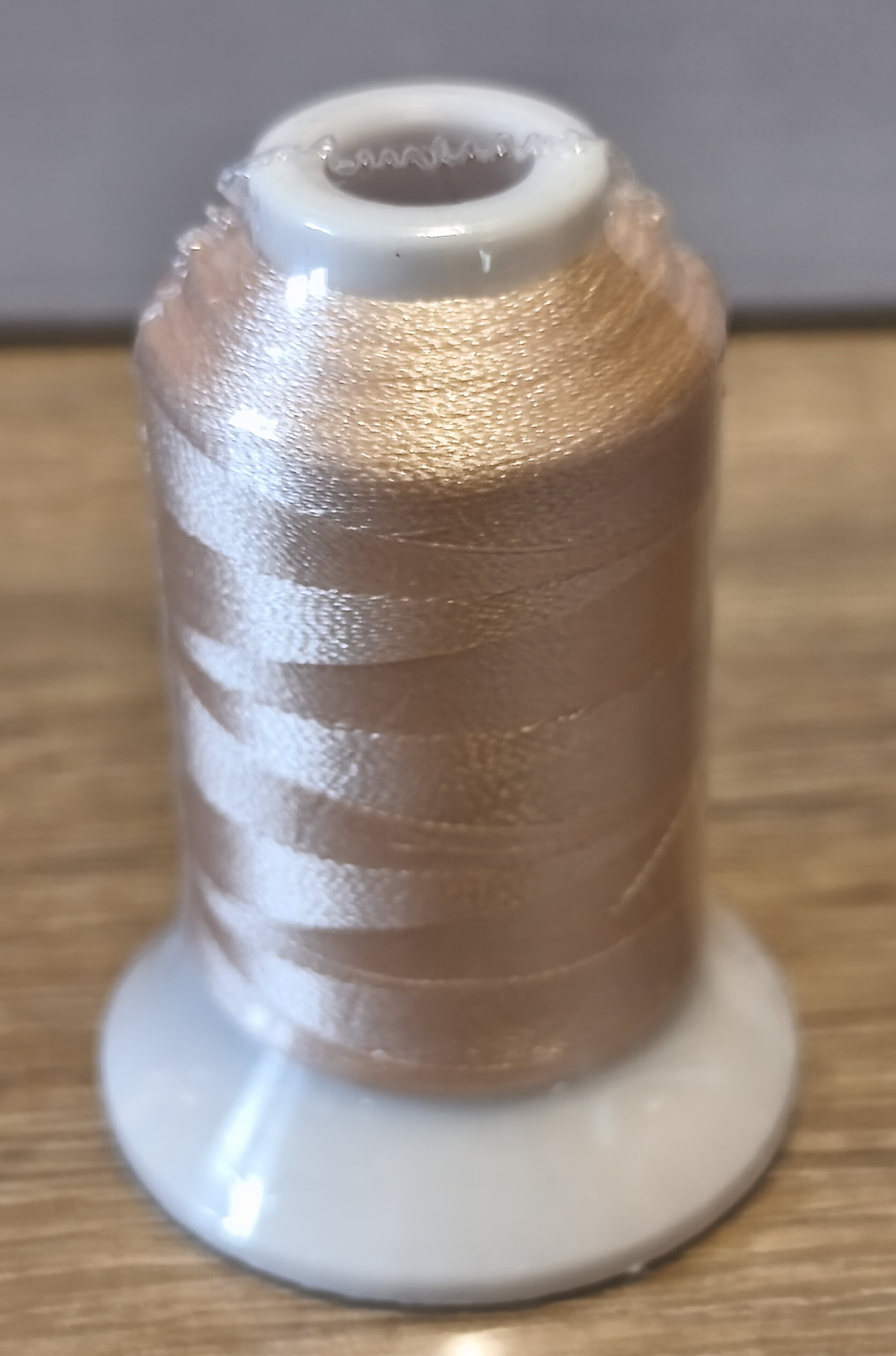 307 ROSE PALE Porte clé personnalisé